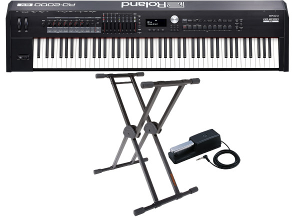 <b>Roland RD-2000EX COM SUPORTE TECLADO ROLAND KS-20X E PEDAL SUSTAIN ROLAND DP-10</b>