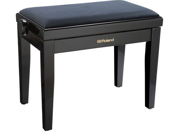 <b>Roland RPB-220PE VELUDO</b> Banco Piano Preto Polido c/ regulação altura <b>TOP-SELLER</b> <b>Roland RPB-220PE VELUDO</b> Banco Piano Preto Polido c/ regulação altura <b>TOP-SELLER</b>