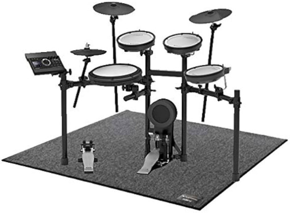 <b>Roland TDM-10 Tapete alcatifa anti-deslizante para Bateria Electrónica e Bateria Acústica BEST-SELLER</b>