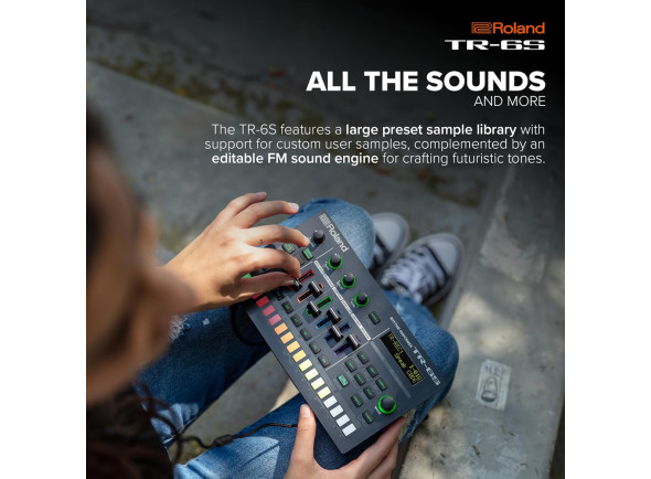 <b>Roland TR-6S BEAT MACHINE Caixa de Ritmos sequenciador 6 partes BEST-SELLER</b>