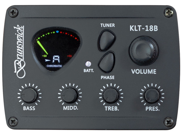 Brunswick  Acoustic Bass Black 