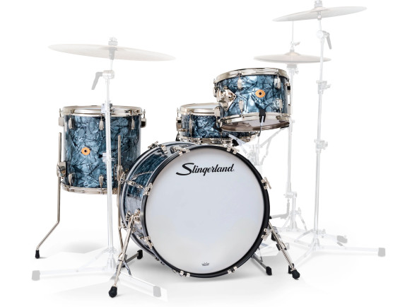 <b>Slingerland 20'' RADIO KING 4pc w/Snare BDP</b>