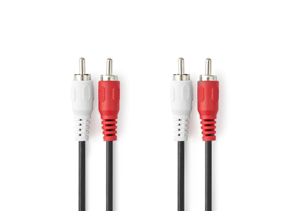 Cabo 2-RCA MACHO / 2-RCA MACHO 3M