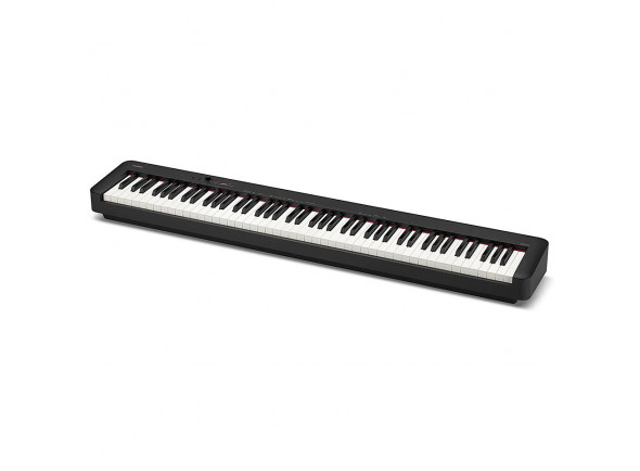 Casio  CDP-S110 BK  - 88 teclas com ação de martelo em escala (ação de martelo Scaled Hammer Action Keyboard II), 64 vozes polifônicas, 10 sons, Função de camada, Função de aplicativo (Chordana Play for Piano), Função d...