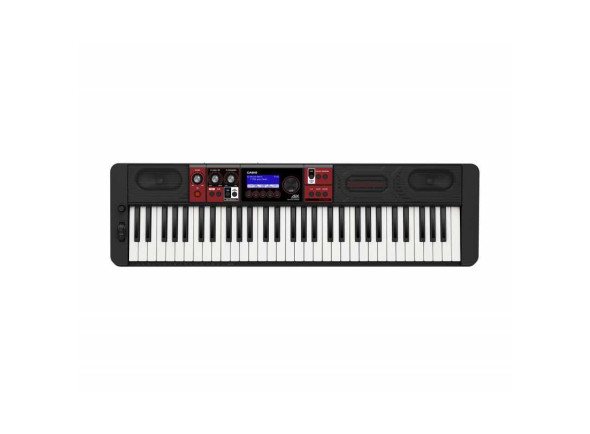 Casio  CT-S1000V  - 61 teclas de piano sensíveis ao toque., Função de síntese vocal, 800 sons, 100 tons líricos e 243 ritmos integrados, Adaptador sem fio para áudio e MIDI, Dimensões: 930 x 258 x 91 mm (sem estante d...