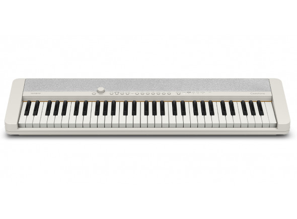 Casio CT-S1WE Teclado 61 Teclas e Colunas com Bass Reflex - Um teclado elegante com tecnologia de som AiX, Projete seus sons graves poderosos com os novos colunas Bass Reflex, Experimente 61 vozes divertidas, incluindo novas amostras de instrumentos vintage...