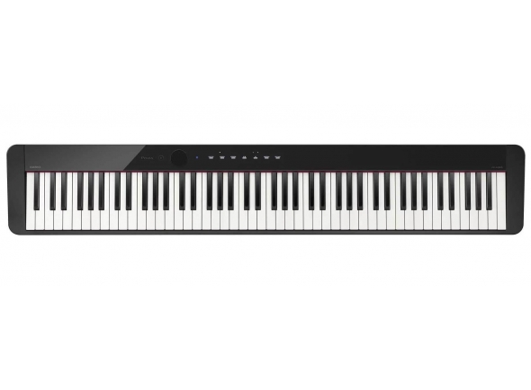 Casio PX-S1000 BK  - Piano Digital Portátil Casio PX-S1000 BK, 88 Teclas pesadas de ação martelo de tamanho completo, Polifonia de 192 vozes, 18 Sons diferentes, Metrônomo, Dimensões 132.2 x 23.2 x 10.2 cm (largura / p...
