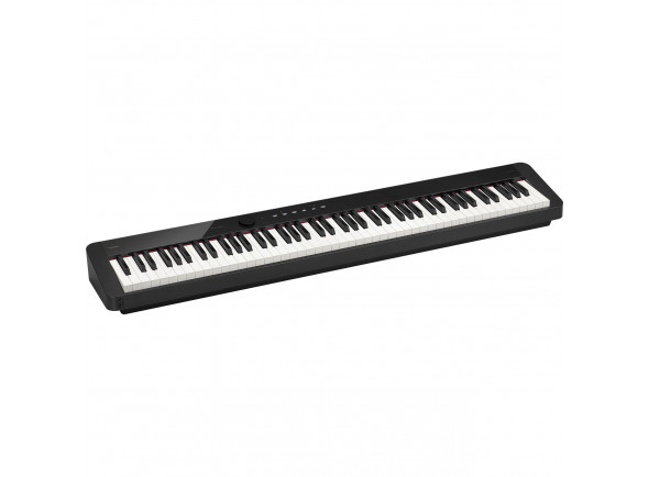 Casio  PX-S1100BK Piano Digital Portátil para Iniciantes - Design único e compacto, Teclado inteligente de ação de martelo, Suporta áudio Bluetooth e MIDI (via adaptador embutido), 18 sons, 192 vozes de polifonia, Funções de camada e divisão, 