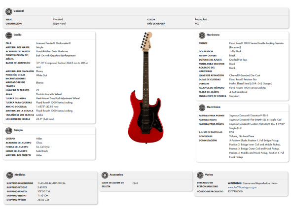 Charvel Pro-Mod So-Cal Style 1 HSS FR E Ferrari Red