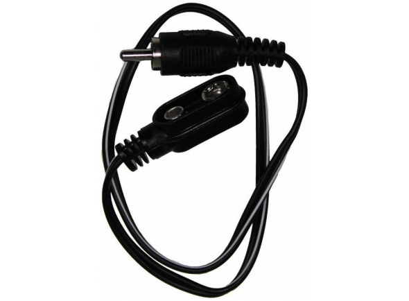 Cioks 6030 Flex Cable  - Conector do Pedal: clipe de bateria de 9 V, Comprimento: 30 cm, 