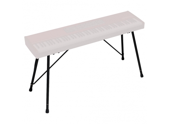 Clavia Nord Keyboard Stand EX  - Suporte de teclado, Com material de montagem e suportes, Peso: 5,5 kg, Teclado não incluído, Nota: Não compatível com o Nord Stage Compact, Adequado para:, 