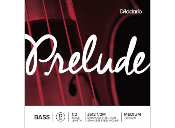 Daddario 1/2 Prelude J612 M D String for Double Bass Daddario 1/2 Prelude J612 M D String for Double Bass