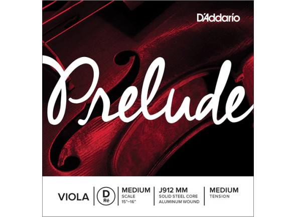 Daddario Corda para Viola J912 Prelude MM Ré
