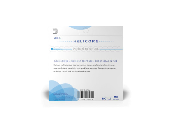 Daddario  Helicore Violin E 4/4 med BE