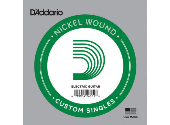 Daddario  NW026 Single String - Single XL Nickel Wound 026, As XL Nickel Wound Singles são cordas estriadas com aço niquelado para um som distinto e brilhante., 