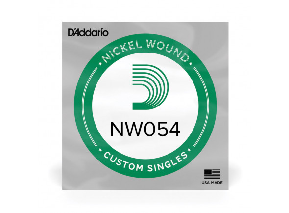 Daddario  NW054 Single String - Nickel round wound, With steel core, Gauge: 054w, 