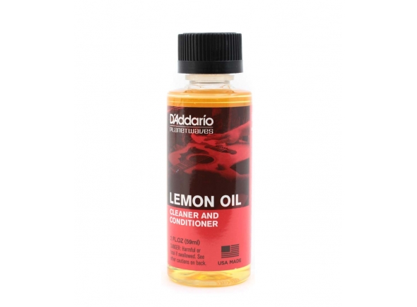 D´Addario PW-LMN Lemon Oil  - Produto de limpeza natural à base de óleo de limão. Elimina a sujidade, gordura e resíduos de cera da madeira não pintada., 
