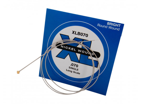 Daddario  XLB070 Bass XL Single String - Thickness: 070, Nickel wound, Round wound, 