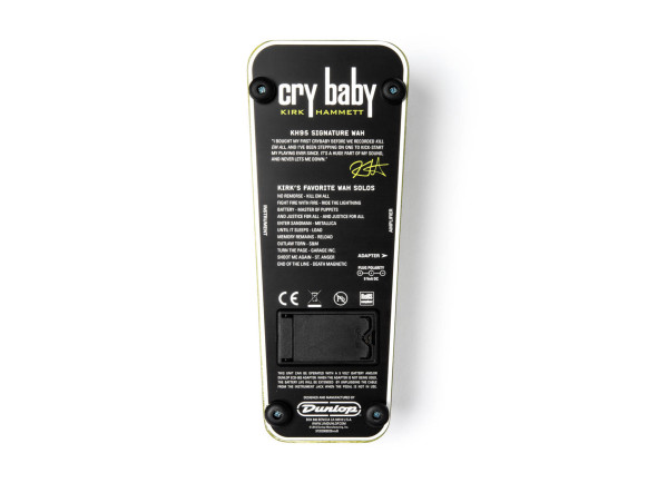 Dunlop  Kirk Hammet Cry Baby Wah