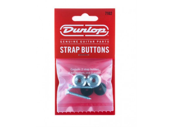Dunlop  Kit 2x Strap Buttons 7102  - Kit 2x Strap Buttons 7102, 