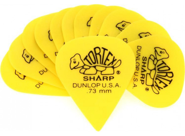 Dunlop Tortex Sharp Picks 73mm Yellow (12-pack) Dunlop Tortex Sharp Picks 73mm Yellow (12-pack)