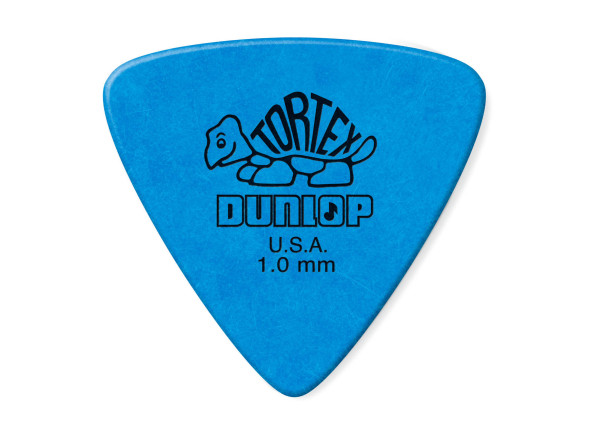 Palhetas para guitarra Dunlop Tortex Triangle 1.0mm Pick Palhetas para guitarra Dunlop Tortex Triangle 1.0mm Pick