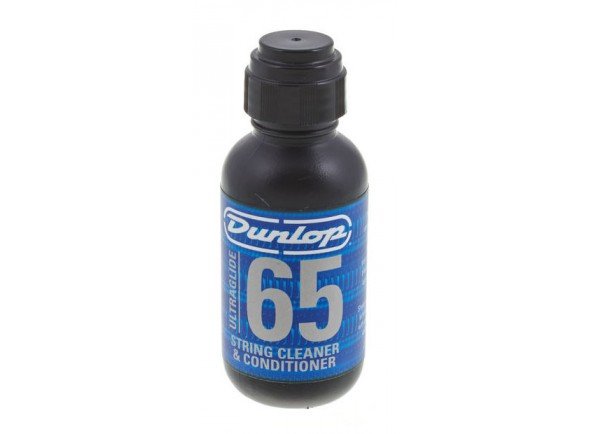 Dunlop Formula 65 Limpeza de Cordas  - Produto de limpeza de cordas Ultraglide, Líquido contra manchas e corrosão nas cordas, Protege as cordas da perda de brilho, aumentando a sua duração., Contem : 59 ml, 