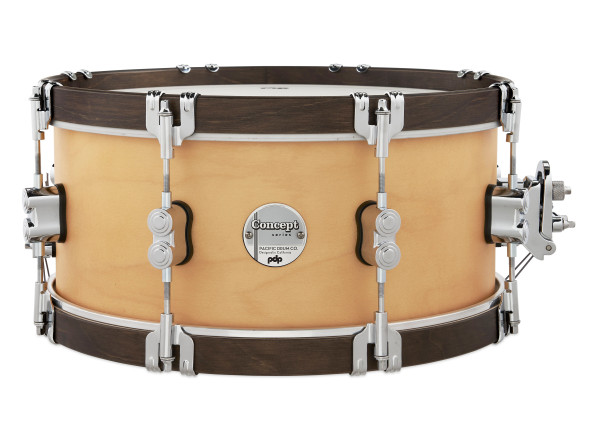 DW PDP 14x6.5 CONCEPT Maple Classic Natural/Walnut Snare Drum PDCC6514SSNW