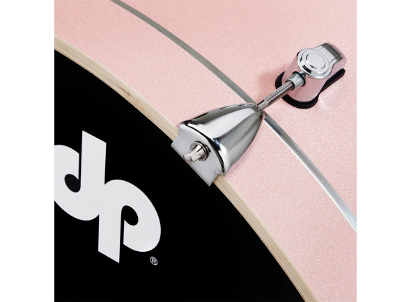 <b>DW PDP MAINSTAGE Pale Rose KIT BATERIA COMPLETA ACÚSTICA 5-PEÇAS PDMA2215KTPR</b>