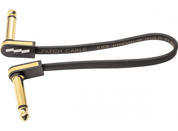 EBS PG-18 Flat Patch Cable Gold EBS PG-18 Flat Patch Cable Gold