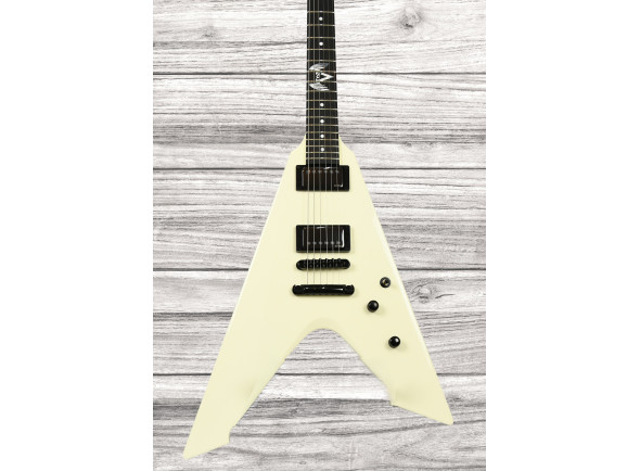 ESP LTD James Hetfield Signature Vulture Olympic White
