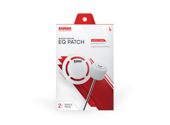 Evans  EQPAF1 Aramid Fiber Single Pedal Patch