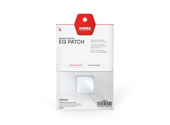 Evans  EQPAF1 Aramid Fiber Single Pedal Patch