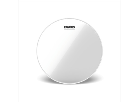 Evans  G2 Clear Tom Batter 10 TT10G2 - Cabeça de tambor de 10 feita com duas camadas de filme de 7mil, Duas camadas oferecem consistência e durabilidade para maior tempo de jogo, Cabeça muito versátil para todas as aplicações de gênero ...