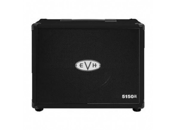 EVH  5150III 1x12 30W Straight Cabinet Black  - O gabinete 5150III 1x12 é classificado para 16 ohms e é carregado com um alto-falante Celestion G12H 30W Anniversary Series, 