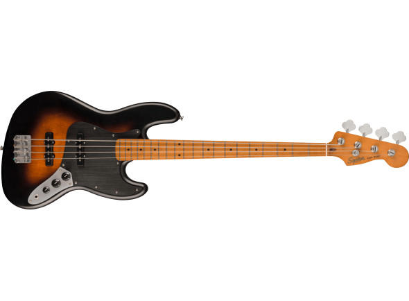 Ver mais informações do  Fender SQ 40th Anni. Jazz Bass Vintage Edition Maple Fingerboard Black Anodized Pickguard Satin Wide 2-Color Sunburst