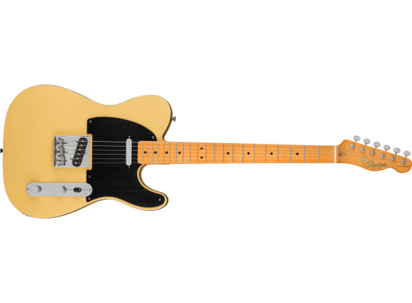 Ver mais informações do  Fender SQ 40th Anni. Vintage Edition Maple Fingerboard Black Anodized Pickguard Satin Vintage Blonde