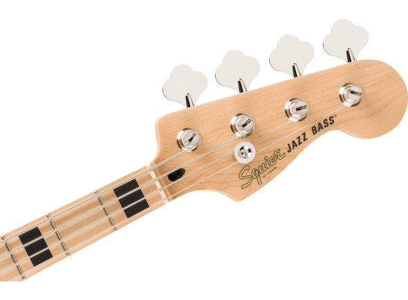 Fender  Affinity Series Active Jazz Bass Maple Fingerboard Black Pickguard Olympic White