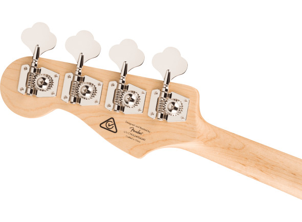 Fender  Affinity Series Active Jazz Bass Maple Fingerboard Black Pickguard Olympic White