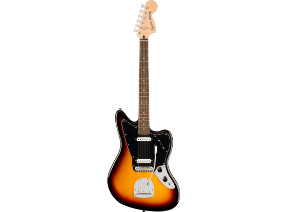 Fender  Affinity Series Jaguar Laurel Fingerboard Black Pickguard 3-Color Sunburst