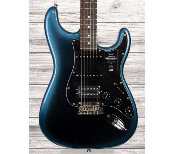 Ver mais informações do  Fender American Professional II Stratocaster HSS RW Dark Night