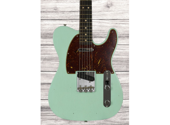 Fender Custom Shop 1963 Telecaster Journeyman Relic - Aged Surf Green