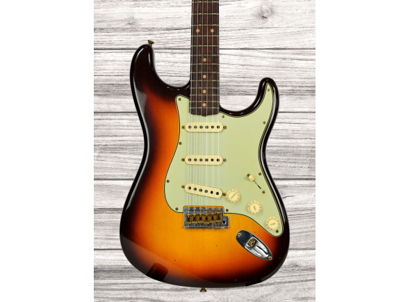 Fender Custom Shop 59 Time Machine Collection Stratocaster Journeyman Relic Super Faded Chocolate Sunburst