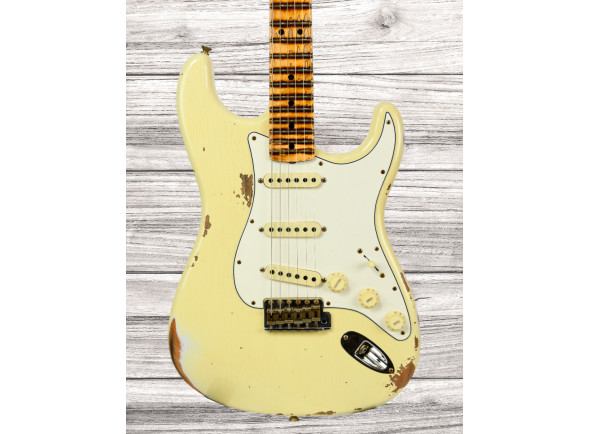 Fender  Custom Shop 69 Stratocaster Heavy Relic  Aged Vintage White