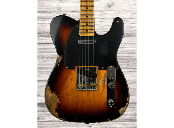 Fender  Custom Shop Lim. Ed. 1950 Double Esquire Heavy Relic Wide-fade 2TS