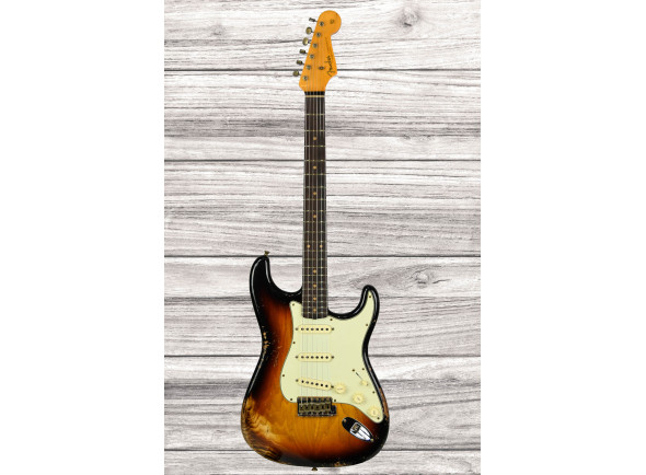 Fender  Custom Shop Lim. Ed. 62 Strat Heavy Relic Faded 3 Color Sunburst