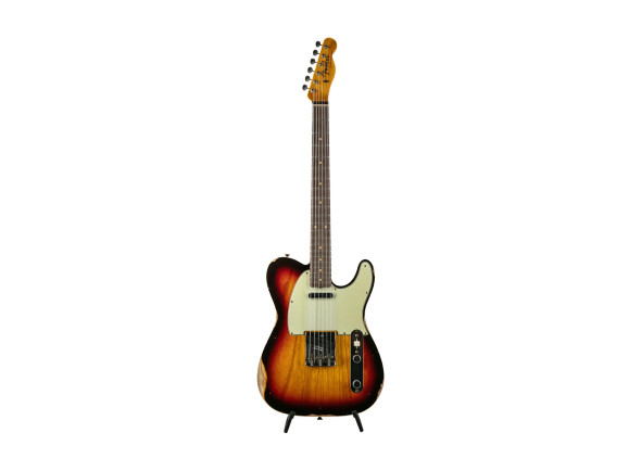 Fender  Custom Shop Limited 1960 Telecaster Custom Relic Guitar Chocolate 3-Color Sunburst