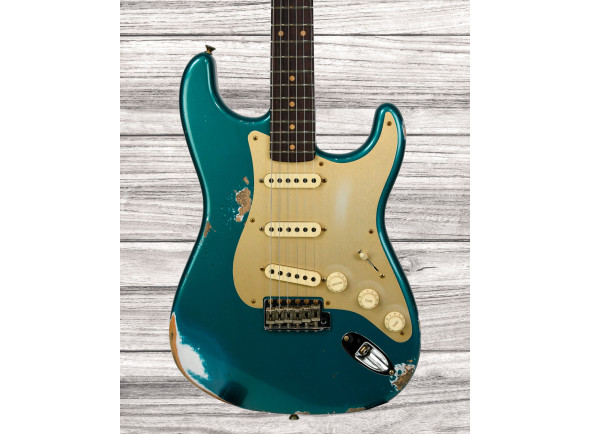 Fender Custom Shop Limited Edition 59 Stratocaster Heavy Relic Aged Ocean Turquoise