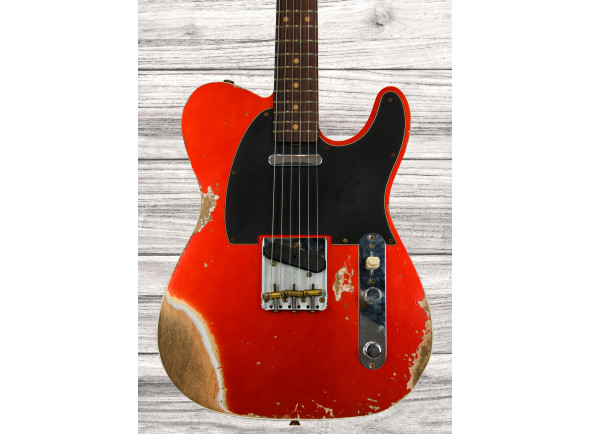 Fender Custom Shop Time Machine Collection 60 Tele Heavy Relic Faded Candy Apple Red