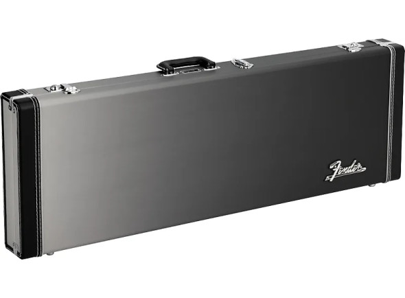 Fender Deluxe Strat/Tele Ombre Guitar Case, Silver Smoke